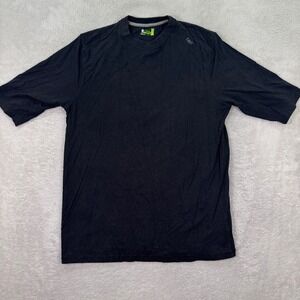 tasc Performance Mens Medium Carrollton Bamboo Organic Cotton T-Shirt Black